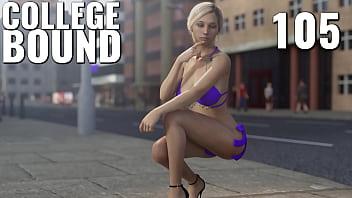 College Bound #105 _ Hot Babe Is Showing Off Her Goods