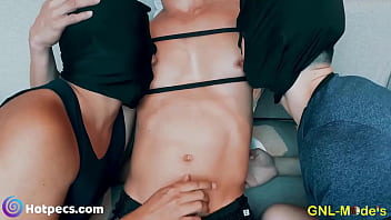 Lucky Asian Guy Getting Nipple Licked By Two Other Cute Asian Boys