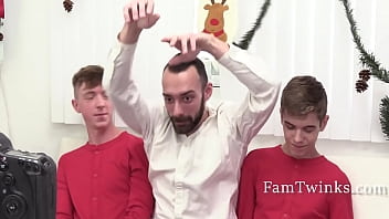 He Gave Easy Access To His Butts For Christmas