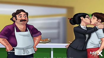 Summertimesaga - Kiss At Workplace E4 #5