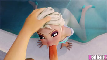 Frozen - Elsa Gets A Blowjob