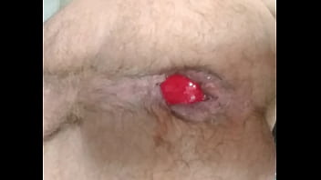 Tirando A Bolinha Anti Estresse Da Cuceta