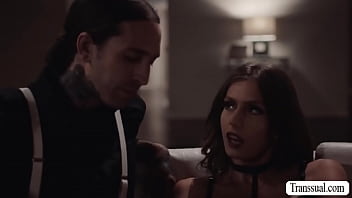 Sexy Trans Woman Barebacked By Boyfriend