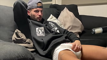 Watching A Porn Movie And Playing With My New Toy