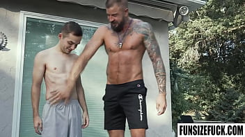 Funsizefuck.com - Marcus Rivers Is The Very Definition Of Pocket-rocket! Dolf Dietrich Started Banging His Dick Into Him, Faster And Faster, Until He Suddenly Exploded!