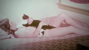 Dark Lantern Entertainment Presents - hairy, retro, vintage, bottom, hairy-pussy, natural-tits - Video 1817617