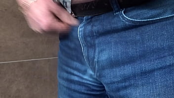 Peeing Old Cock 4