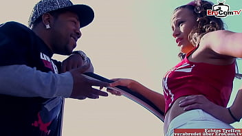 Brunette Slut With Natural Tits Enjoy The Huge Bbc In Her Tight Pussy