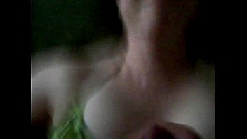 Late Night Blowjob By Busty Brunette Followed By A Huge Pearl Necklace And Facial