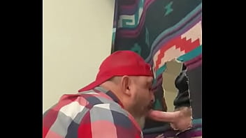 Contract Worker Stops By Gloryhole