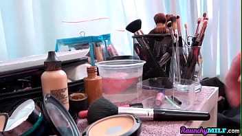 Busty Squirting Milf Cockrides In Studio In Steamy Session