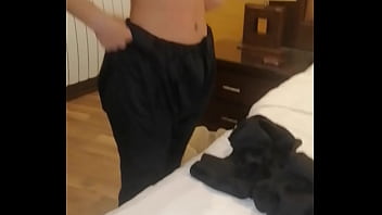 Desi Girl Hotel Room