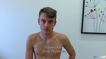 Hot Twink Is Willing To Do Anything Even Get His Tight Asshole Penetrated For Some Extra Cash - Bigstr