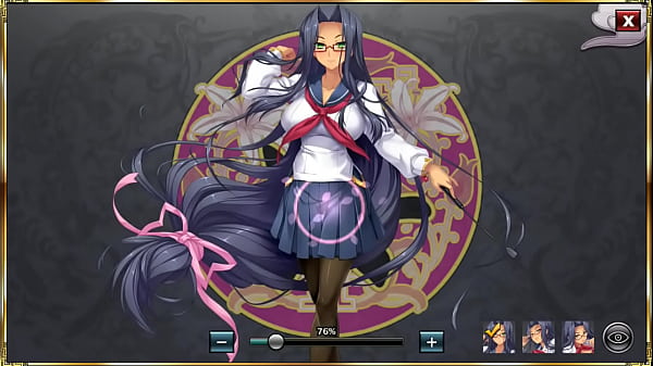 GIF 真恋姫夢想 天下統一伝 周瑜(制服)