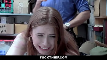 Skinny Teen Stripped Down And Inspected For Stolen Items