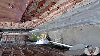 Caught By The Window. I Discover A Horny Bitch Masturbating And Watching Porn, I Make Her Suck My Cock And I Fuck Her Bareback