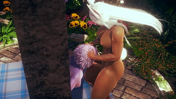 My Hero Academia Hentai - Mina Ashido Blowjob And Fucked Through A Wall By Usagiyama Futanari - Manga Anime Asian Japanese Lesbian Futa Game Porn