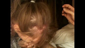 Amateur Blonde Girl Cell Phone Blowjob