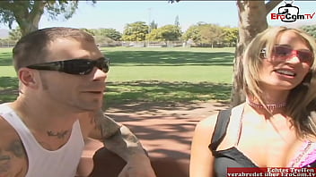 Skinny Blonde Wife With Perfect Small Tits Gets A Cumshot In Her Mouth While The Cuckold Watch