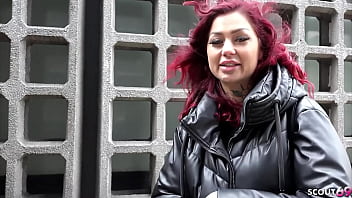 German Scout - Redhead Berlin Girl Ria Red Pickup And Casting Fuck