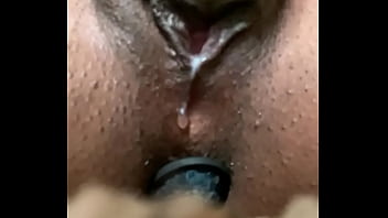 Hitachi Play With Buttplug Orgasm Contractions @8.42