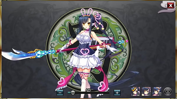 GIF 真恋姫夢想 天下統一伝 関羽(歌姫弐)