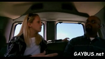 Mind-blowing Homosexual Fuck - anal, sex, blowjob, assfucking, bus, gay, muscle, hunk, straight-guy - Video 1715371