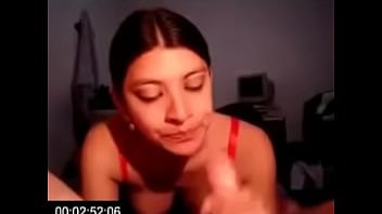 Latin Wife Deepthroats Hubbys Cock