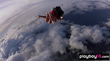Big Boobed Badass Babe Talor Paige And Her Gfs Jumping Out From A Plane