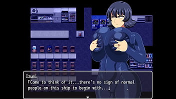 Shipwrecked Spaceship Todoroki [monthly Patreon Choice Hentai Game] Ep.2 He Is Wanking After Seeing Her Hot Chubby Body