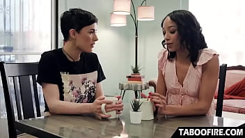 Straight Ebony Girl Seduced By Her Lesbian Friend