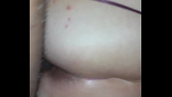 White Girl Getting It From The Back On Her Side Moaning