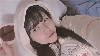 Cutie Young Girl Massaging Her Tiny Pussy - Hana Lily