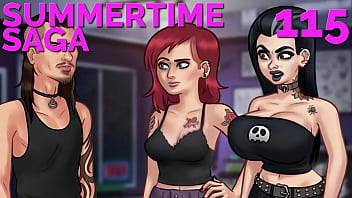 Summertime Saga #115 _ Joking Around With The Two Tattooed Hotties