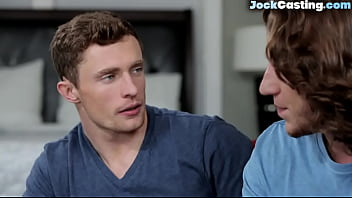 Casting Jock Buttfucked For Jizz After Exchanging Blowjobs