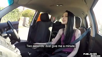 Inked Uk Babe Stuffed By Tutor After Driving Lesson