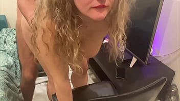 The Hot Girlfriend Of My Friend Rides My Cock While Her Cuckold Hubby Watch!!