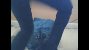 So Horny In Tight Jeans That I Ride A Dildo