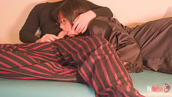 Stepmommy _ Stepson Share A Couch - facial, milf, blowjob, amateur, busty, mom, surprise, family, couch, taboo, fondle, fucked-up-family - Video 1710083