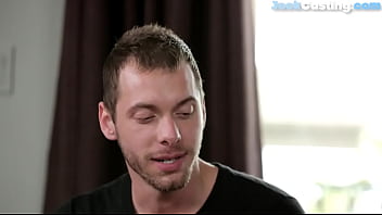 Casting Jock Pounded After Assfingered And Giving Blowjob