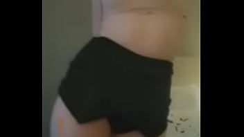 Sexy Blonde Dances In Hotel