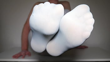 Pantyhose Soles Close Up - Smell My Feet