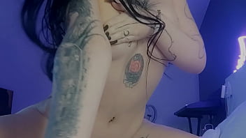 Hot Brunette Just Woke Up And Wants To Play With You - Peachgardens