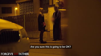 Deviante - A Blonde Cheated Girlfriend Confides In The Preacher And Rides His Big Cock