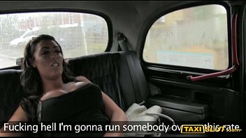 Huge Juggs Ava Drilled With The Driver At The Backseat Of His Cab