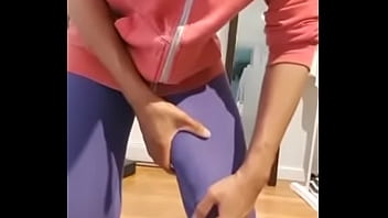 Spandex Massive Cock Cumshot
