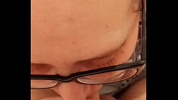 Blonde Slut Eats Cock - cum, blonde, blowjob, swallow, deepthroat, bbw - Video 1534397