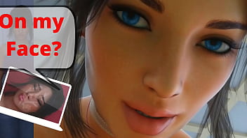 _Hey. . Take off that bra finally. Your tits are so huge they can_t fit in it anyway._ (Milfy City - Caroline - Part 2)