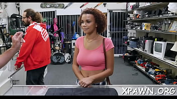 Startling Black Perfection With Big Natural Tits Gets Nailed Nicely