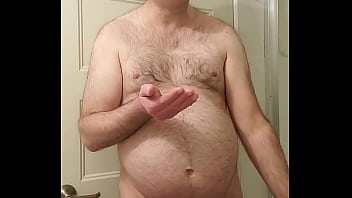 Nude Martin Lavallée Mastubates, Ejaculates And Eats His Sperm With Chocolate